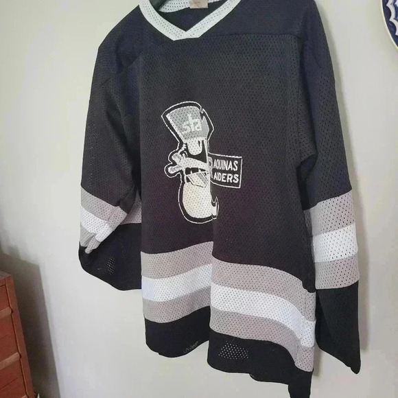 Athletes International Raider Aquinas Shirt L Black - Picture 6 of 6